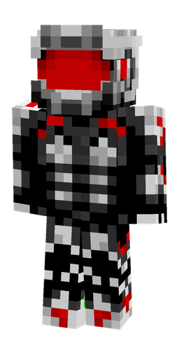 Black skin: body, front render