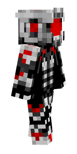 Black skin: body, right side render