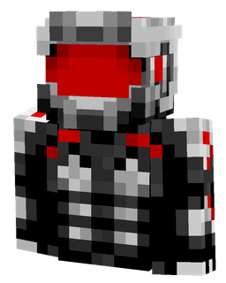 Black skin: bust render