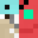 Black skin: face render