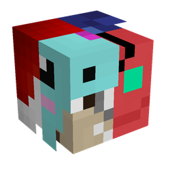 Black skin: head render