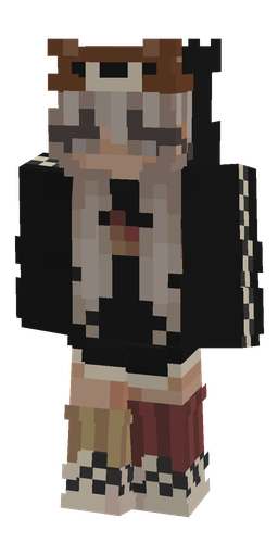 Black skin: body, front render