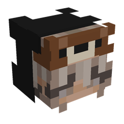 Black skin: head render