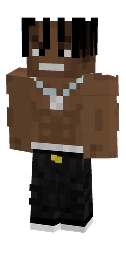 Black skin: body, front render