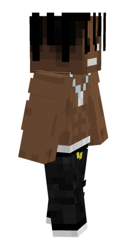 Black skin: body, right side render