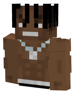 Black skin: bust render