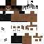 Black skin: raw texture render