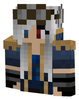 Black skin: bust render