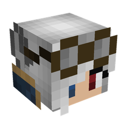 Black skin: head render