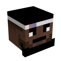 Brown skin: head render