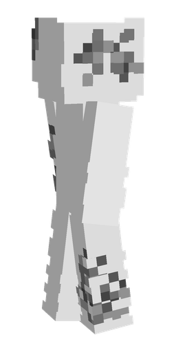 Gray skin: body, left side render