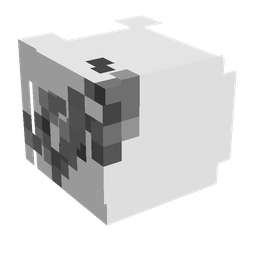 Gray skin: head render