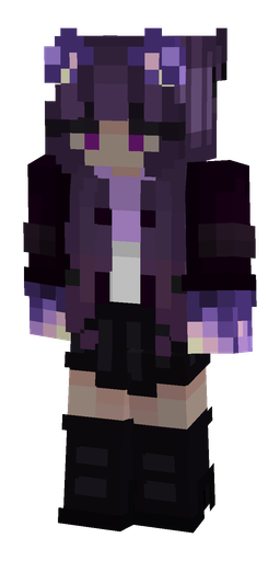 Black skin: body, front render