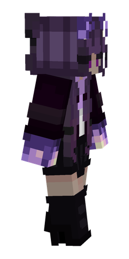 Black skin: body, right side render