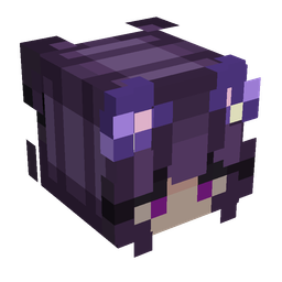 Black skin: head render