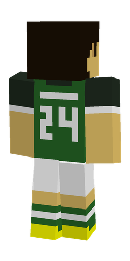 Classic skin: body, back render