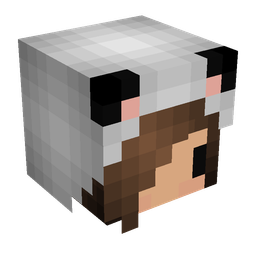 Black skin: head render