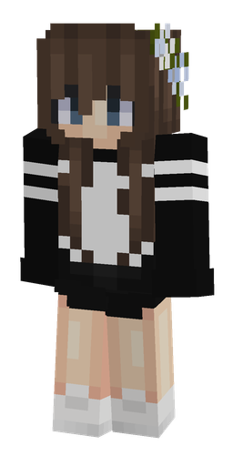 Black skin: body, front render