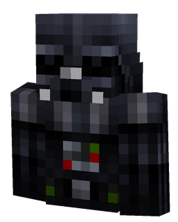 Black skin: bust render