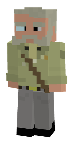 Gray skin: body, front render