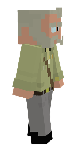 Gray skin: body, right side render