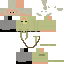 Gray skin: raw texture render