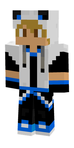 Black skin: body, front render