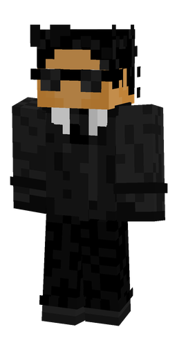Black skin: body, front render