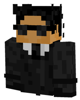 Black skin: bust render