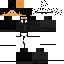 Black skin: raw texture render