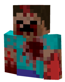 Blue skin: bust render