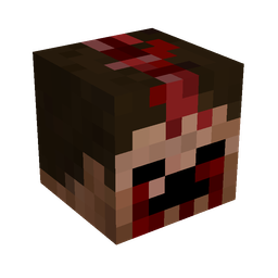 Blue skin: head render