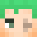 Green skin: face render