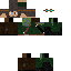 Black skin: raw texture render