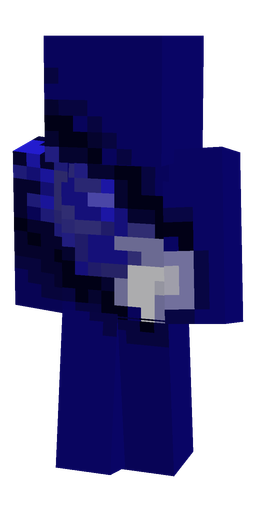 Blue skin: body, front render