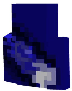 Blue skin: bust render