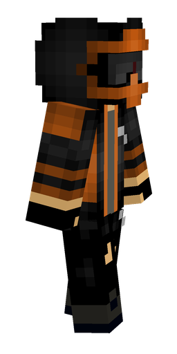 Black skin: body, right side render