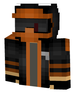 Black skin: bust render