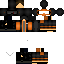 Black skin: raw texture render
