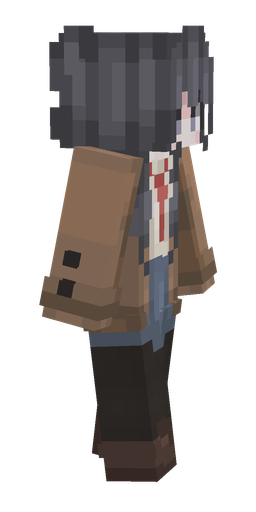 Black skin: body, right side render