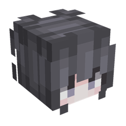 Black skin: head render