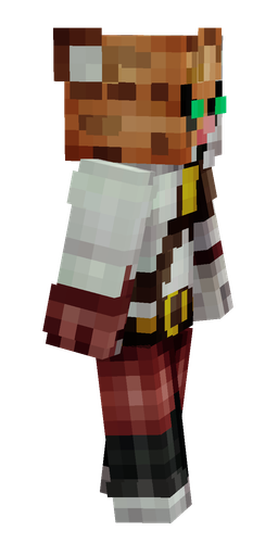 Black skin: body, right side render
