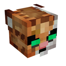 Black skin: head render