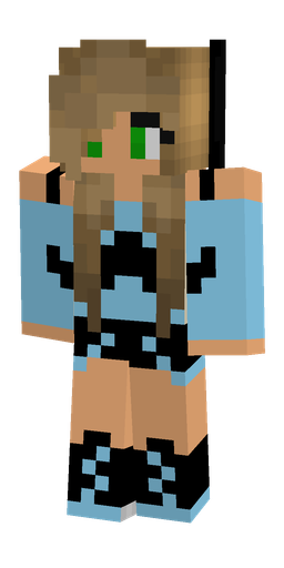 Black skin: body, front render