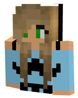 Black skin: bust render