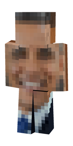 Brown skin: body, front render