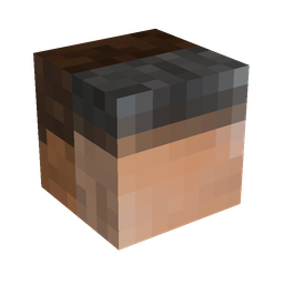 Brown skin: head render