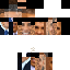 Brown skin: raw texture render