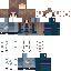 Blue skin: raw texture render