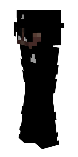 Black skin: body, left side render
